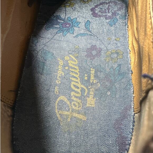 Penguin by Munsingwear Men's OP Tip Oxford Leather Brown Dress Shoes Size 11 - Picture 9 of 11